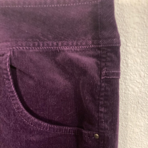 Purple Corduroy Pants by Lane Bryant Plus Sized - Picture 2 of 9